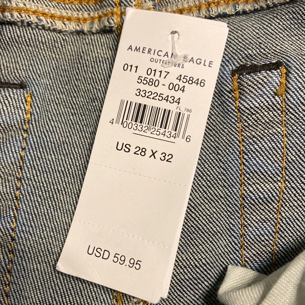 American Eagle Airflex Slim Dark Shadow Jeans size 28-32 brand new with tag - Picture 8 of 12